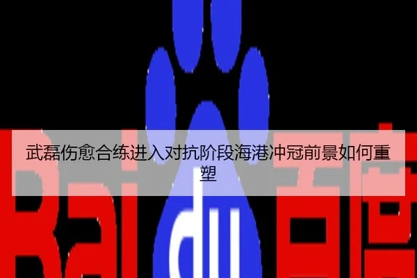武磊伤愈合练进入对抗阶段海港冲冠前景如何重塑